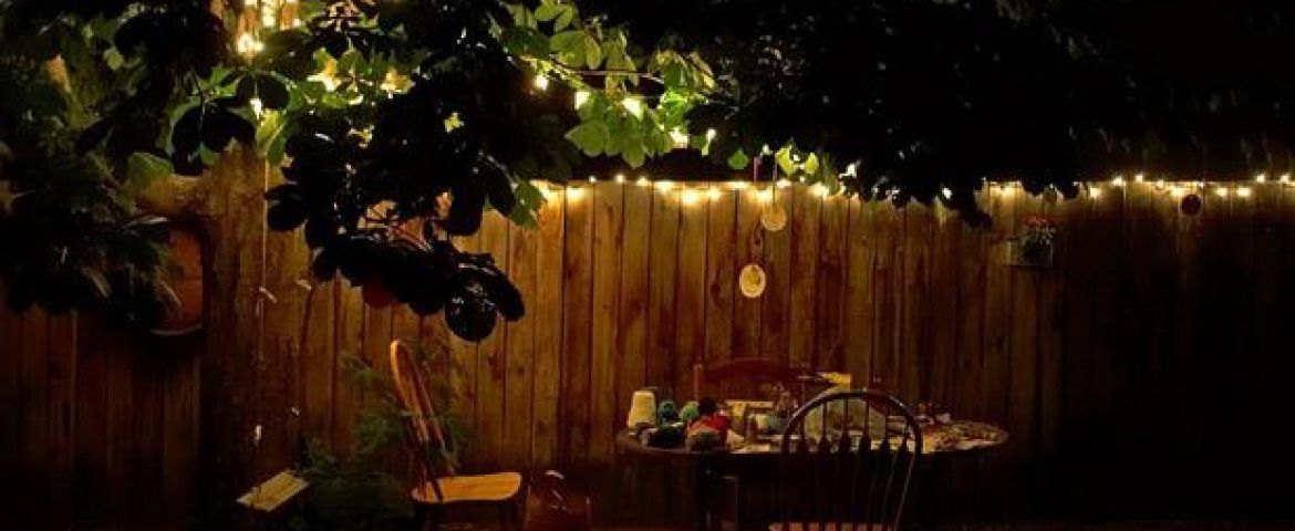 Cómo iluminar un jardín con luces LED